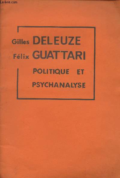 Politique et psychanalyse