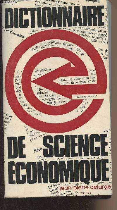 Dictionnaire de science conomique - 3e dition