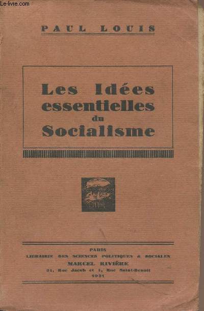 Les ides essentielles du Socialisme