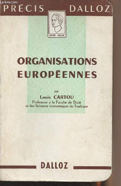 Organisations europennes - 