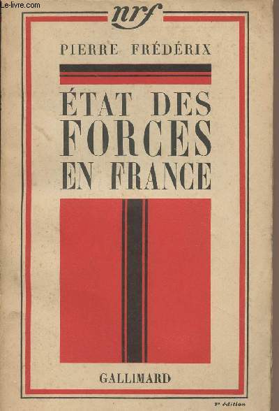 Etat des forces en France - 2e dition