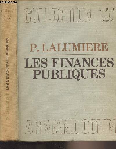 Les finances publiques - Collection U, Srie 