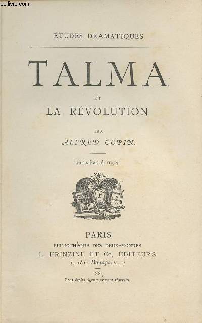 Talma et la Rvolution - 