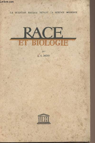 Race et biologie - La question raciale devant la science moderne