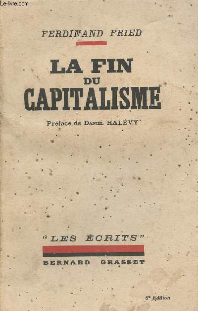 La fin du capitalisme - 