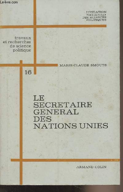 Le secrtaire gnral des Nations Unies - 