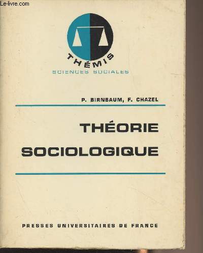 Thorie sociologique - 