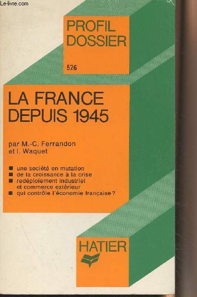 La France depuis 1945 - 