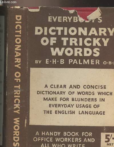 Everybody's Dictionary of Tricky Words