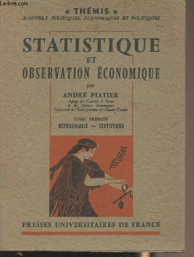 Statistique et observation conomique - T1 : Mthodologie, statistique - 