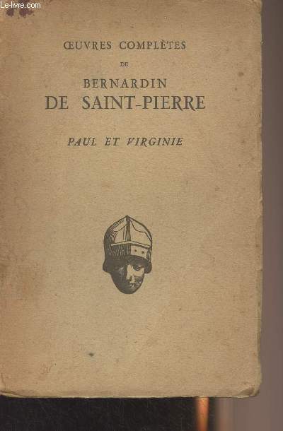 Oeuvres complètes de Bernardin de Saint-Pierre : Paul et Virginie - 