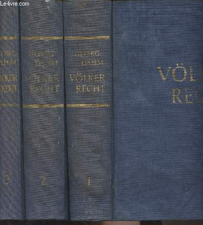 Vlkerrecht - Band I, band II & band III