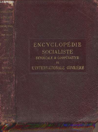Encyclopdie Socialiste Syndicale et Cooprative de l'Internationale Ouvrire - Comment nous sommes socialites par Sixte-Quenin