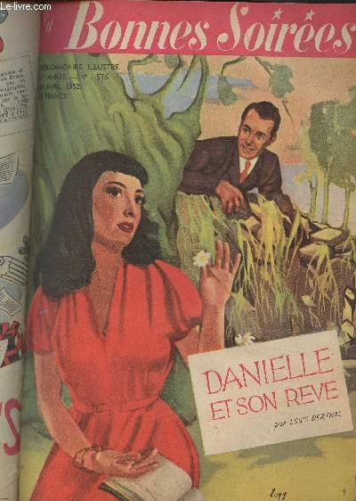 Les Bonnes Soires - 31e anne n1576 - 20 avril 1952 - L'intimit de home - Robes printanires - Nos beaux tricots - Quand sa majest flatte un chien - Toute la saveur du printemps dans cette page - Les lectrices nous crivent -Simple et nette : la petit
