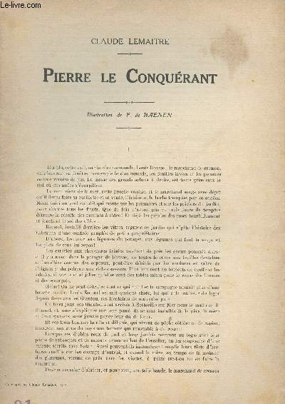 Pierre Le Conqurant - I - Supplment  L'Illustration