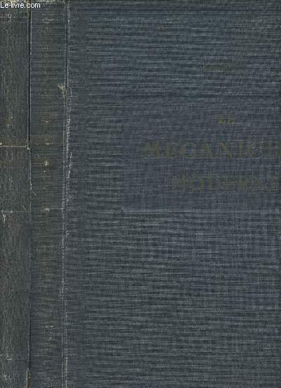 Le Mcanicien Moderne en 2 volumes