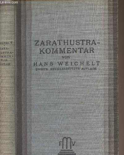 Zarathustra-kommentar - 