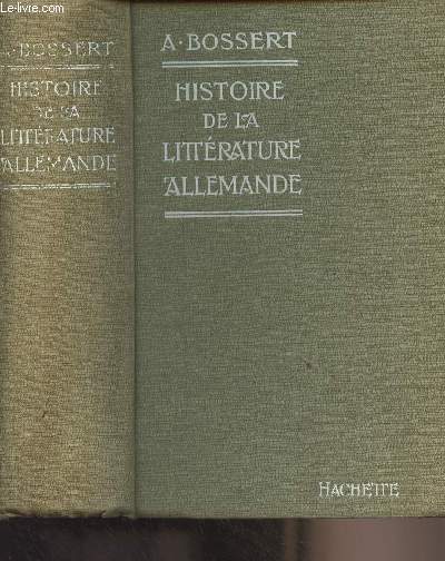 Histoire de la littrature allemande