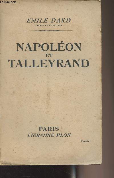 Napolon et Talleyrand