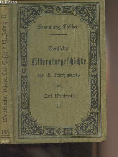 Deutsche Litteraturgeschichte des 19. Jahrhunderts - Band 2 - 