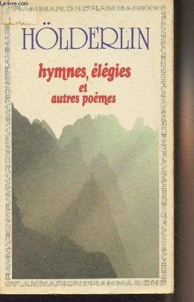 Hymnes, lgies et autres pomes - Suivi de Parataxe par Theodor W. Adorno - 