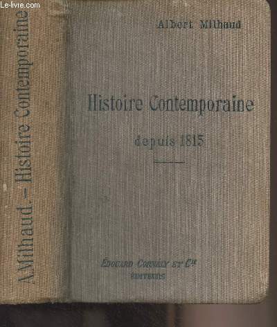 Histoire contemporaine de 1815  nos jours
