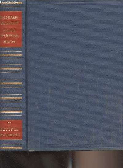 Langenscheidts Handwrterbuch Englisch - Teil 2 : Deutsch-Englisch