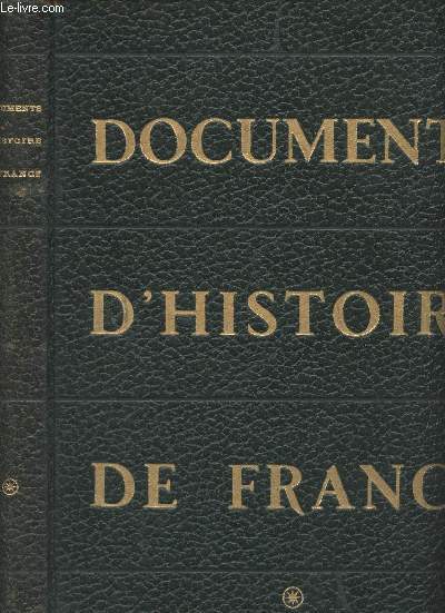 Documents d'histoire de France