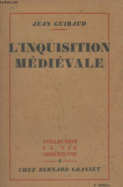 L'inquisition mdivale - Collection 