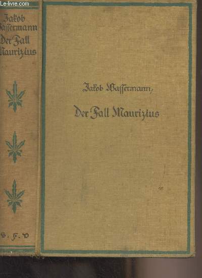Der Fall Maurizius - 