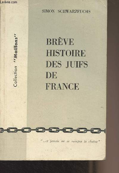 Brve histoire des juifs de France - Collection 