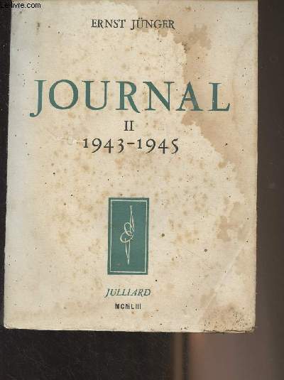 Journal - II - 1943-1945