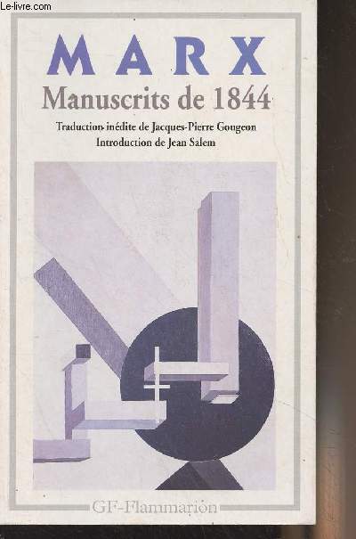 Manuscrits de 1844 - 