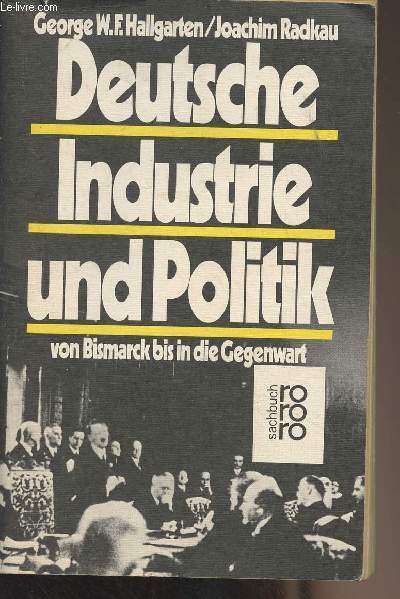Deutsche Industrie und Politik von Bismarck bis in die Gegenwart