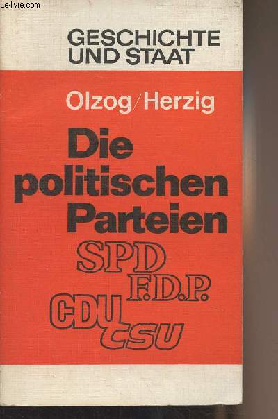 Die politischen Parteien in der Bundesrepublik Deutschland - 
