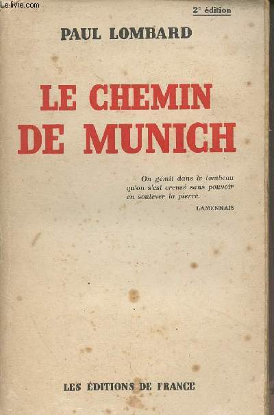 Le chemin de Munich