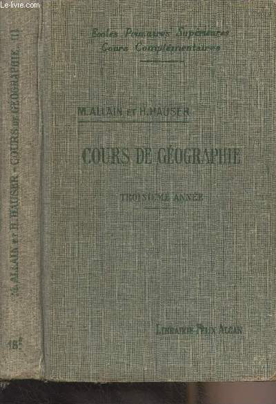 Cours de gographie - 3e anne - La France et ses colonies
