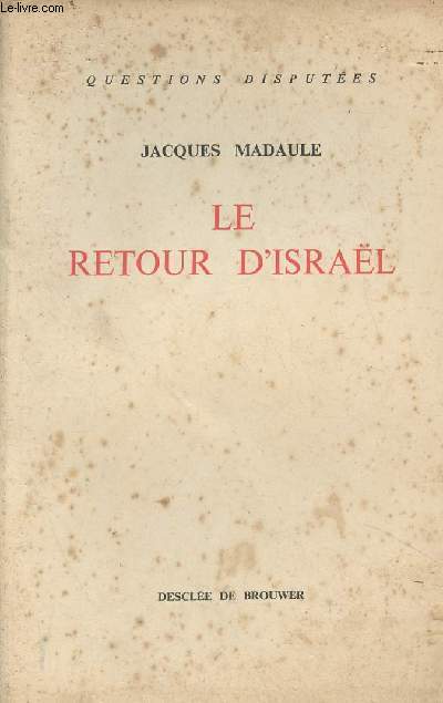Le retour d'Isral - 