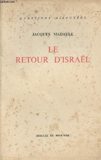 Le retour d'Isral - 