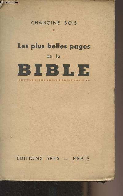 Les plus belles pages de la Bible