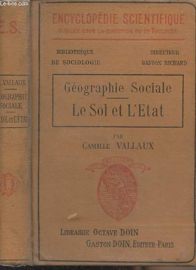 Gographie sociale - Le sol et l'tat - 