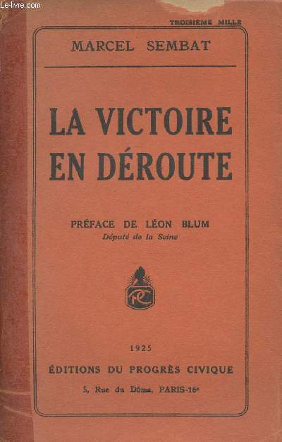 La victoire en droute