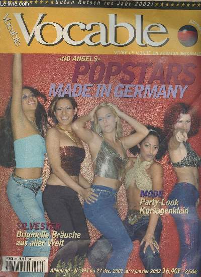 Vocable, allemand n394 - Du 27 dc. 2001  9 janv. 2002 - 