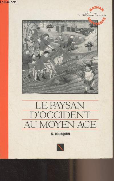 Le paysan d'Occident au Moyen Age - Collection Nathan-Universit, srie 