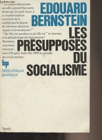 Les prsupposs du socialisme - 