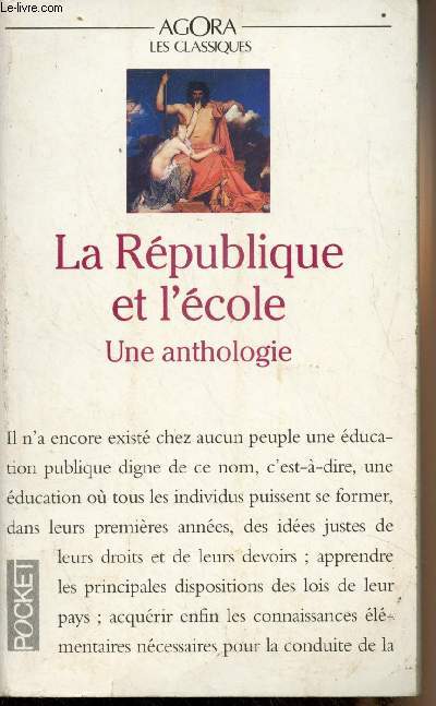 La Rpublique et l'cole, une anthologie - 