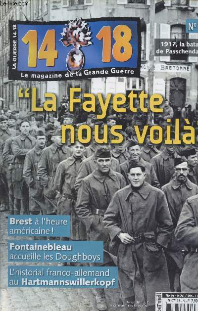 14-18 Le magazine de la Grande Guerre - n79 Nov. dc. janv. 2018 - 