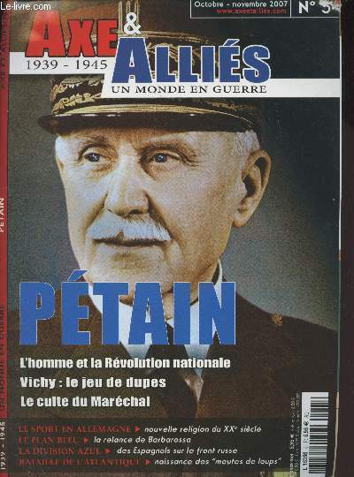 Axe & Allis (1939-1945) un monde en guerre n5 Oct. nov. 2007 - Bataille de l'Atlantique : naissance des 