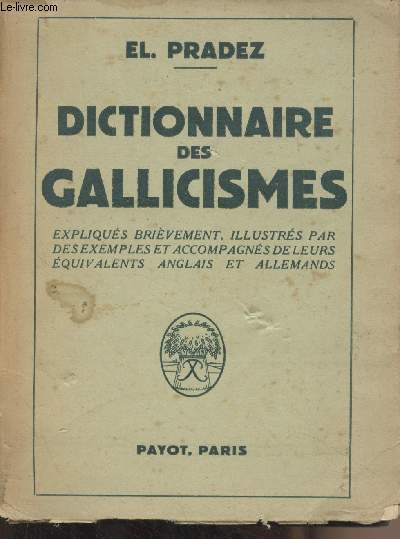 Dictionnaire des gallicismes