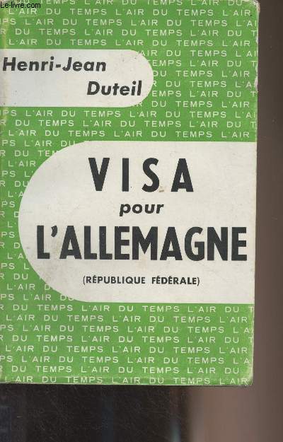 Visa pour l'Allemagne (Rpublique fdrale)